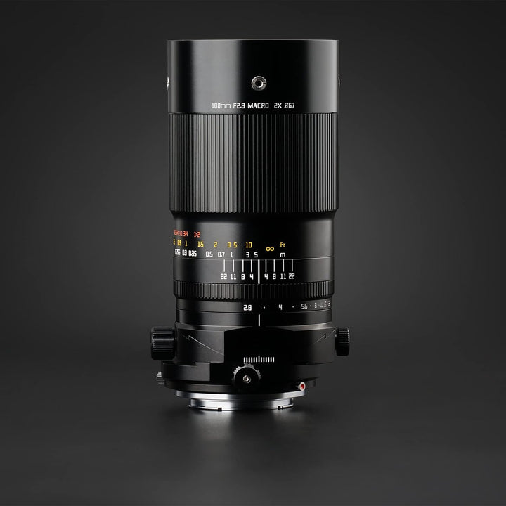 TTArtisan 100mm F2.8 Kameraobjektiv Vollformat Makro 2X Objektiv Tilt Shift Objektiv für Insekten Mi