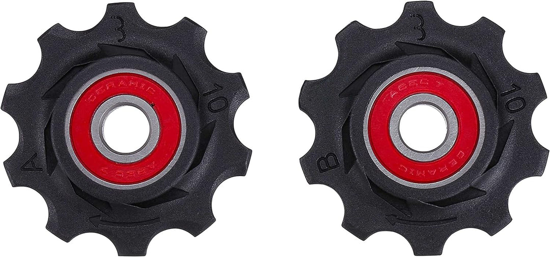 BBB Jungen Rollerboys Bdp-11 Schaltrollen, Keramik-schwarz, 10 Zähne
