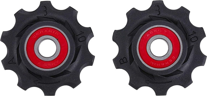 BBB Jungen Rollerboys Bdp-11 Schaltrollen, Keramik-schwarz, 10 Zähne