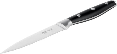 Tefal Jamie Oliver K26708 Steakmesserset 24cm 4-teilig, Edelstahl Steakbesteck Set für 4 Personen, S