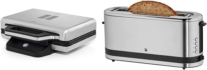 WMF Lono Sandwich Maker, Sandwichtoaster, für 2 Standard- oder XXL-Toasts, 2-stufige Höhenanpassung