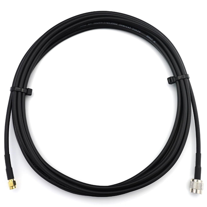 7m TNC Stecker auf SMA Stecker RG58 Koaxialkabel — TNC SMA Verlängerungskabel 7 Meter Jumper Kabel (