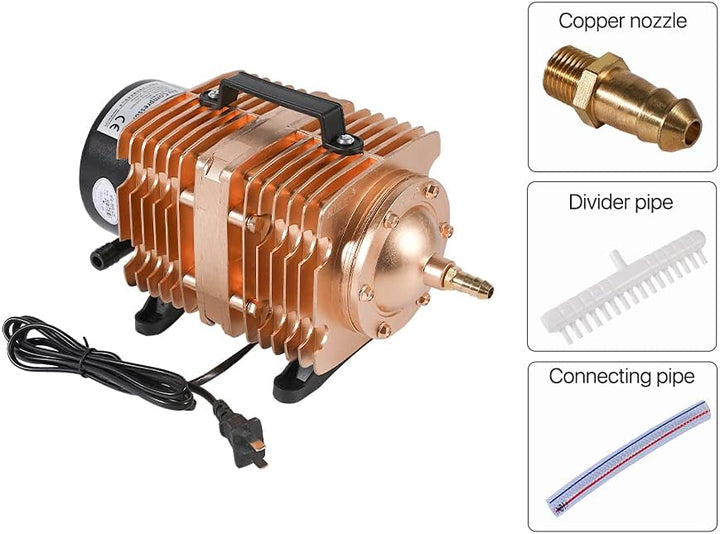 Cloudray 160W Elektromagnetischer Luftkompressor 140L/min Luftpumpe 230V 50Hz für CO2 Lasergravur un