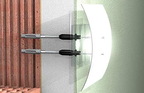 fischer Abstandsmontagesystem TherMax 8/100 M 6 für Dämmstoffe, Dämmstoffdübel zur Befestigung leich