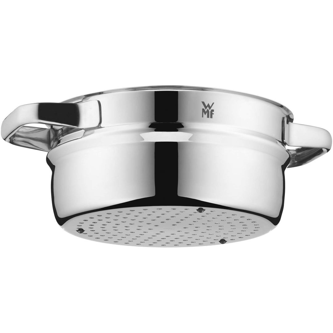 WMF Compact Cuisine Gemüse-/ Kartoffeldämpfer 20 cm, Dampfgarer Einsatz für Topf, Dämpfeinsatz Croma