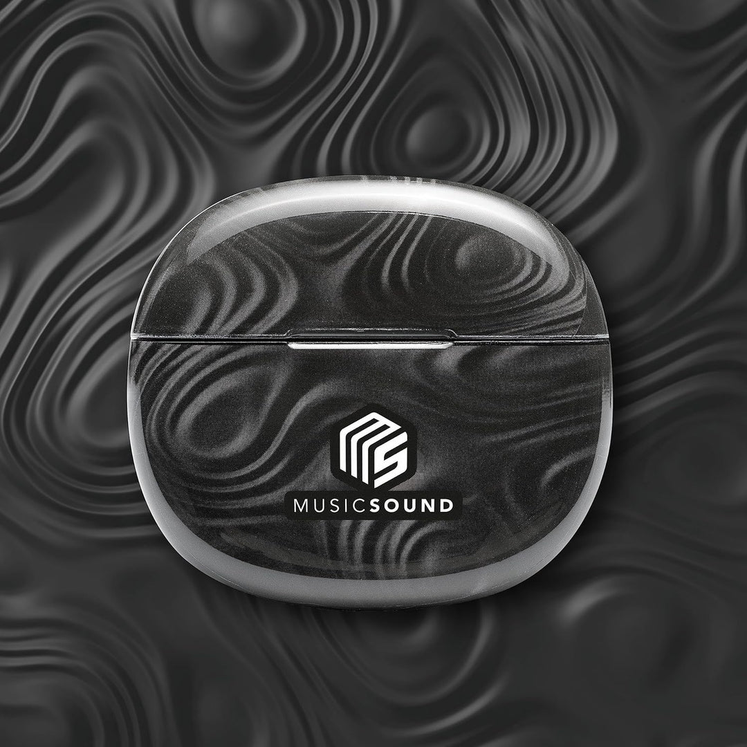 Music Sound | Bluetooth Kopfhörer Kabellos Intra-auriculaires | In-Ear Wireless für Smartphones mit