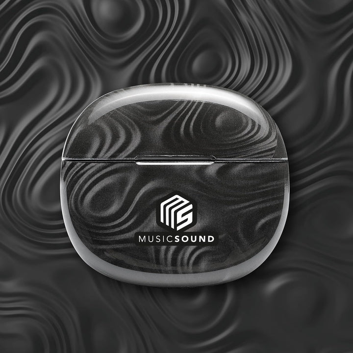 Music Sound | Bluetooth Kopfhörer Kabellos Intra-auriculaires | In-Ear Wireless für Smartphones mit