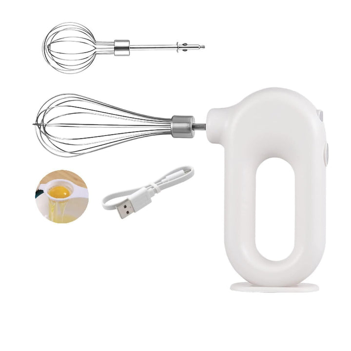 Kabelloser Handmixer Elektrischer Mini-Eierschläger 4-Gang-einstellbarer Mini-Handmixer Elektrischer