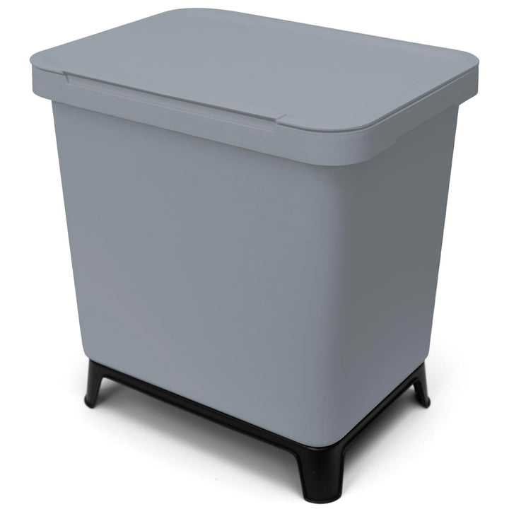 YourCasa® Mülleimer 2 Fächer [20L] im exklusiven Design Mülltrennsystem - Mülleimer Küche mit Deckel