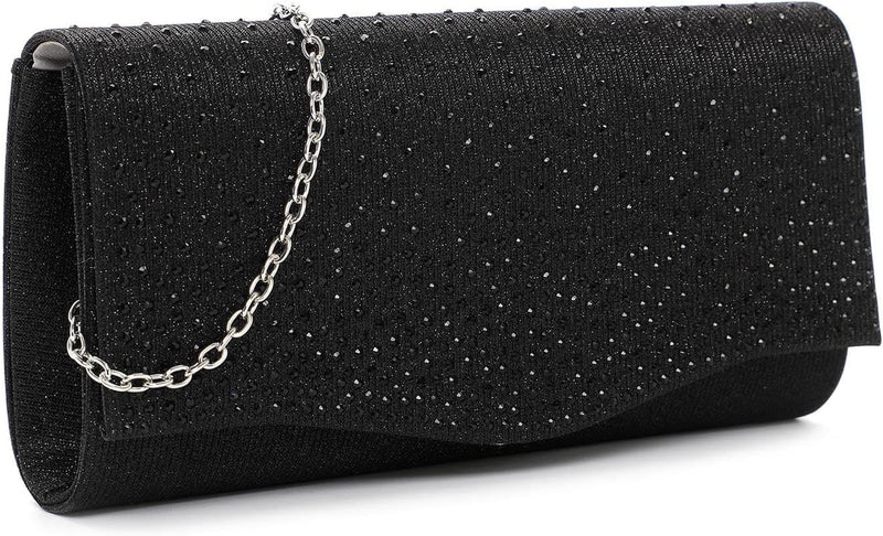 Tamaris Clutch TAS Amalia 30947 Damen Handtaschen Uni Einheitsgrösse Black 100, Einheitsgrösse Black