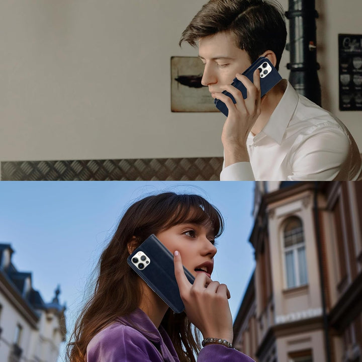 MONASAY Hülle Fit für iPhone 11 Pro Max Handyhülle 6.5 Zoll,[Schutzglas][Kartenfach][Standfunktion][