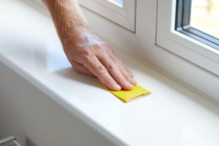 ProDec Schleifpapier aus Aluminiumoxid, Körnung 120, 50 m, Körnung 120, zum Schleifen von Holz, Farb