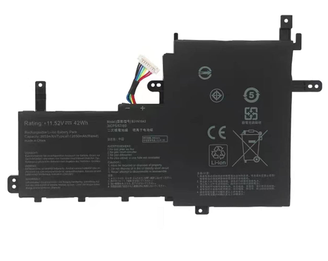 ASKC B31N1842 Laptop Akku für Asus VivoBook S15 S531FA S531FL V531FL X531FA V5050E V5050EA S5500F S5