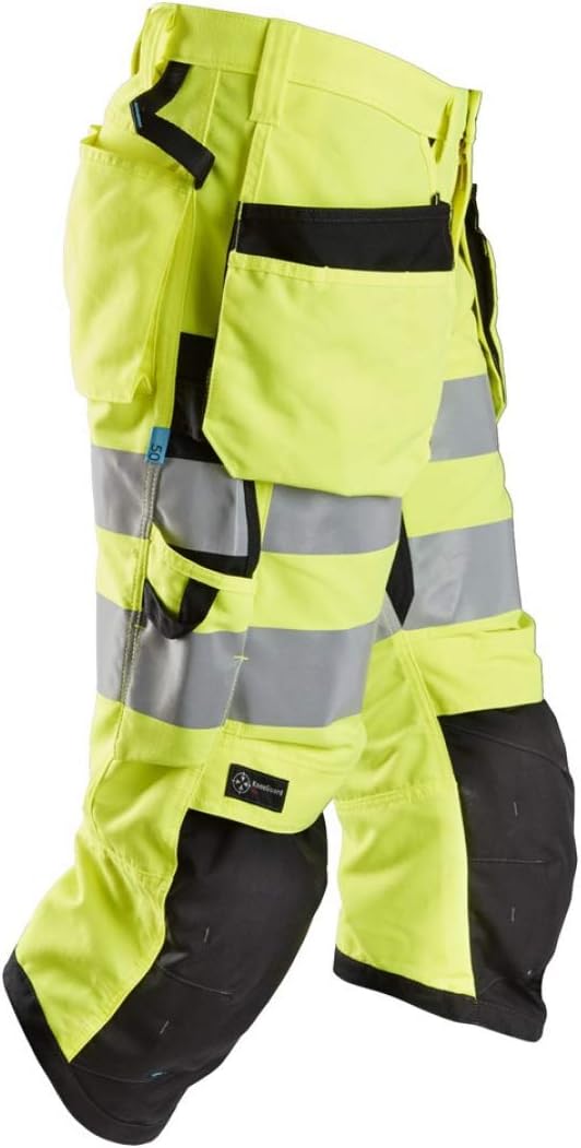 LiteWork, High-Vis Piratenhose+ Holstertaschen Klasse 2