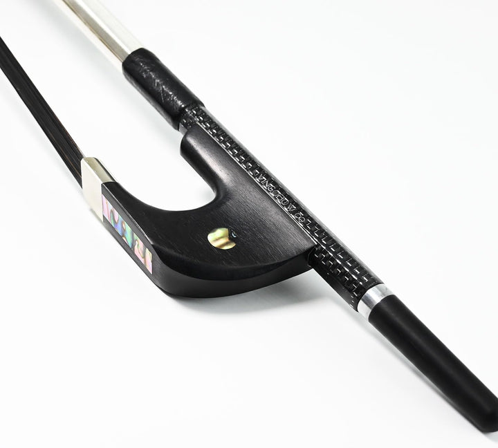 VINGOBOW 200BGB Bassbogen aus geflochtener Karbonfaser in 4/4-Grösse, 76 cm, für professionelle Spie