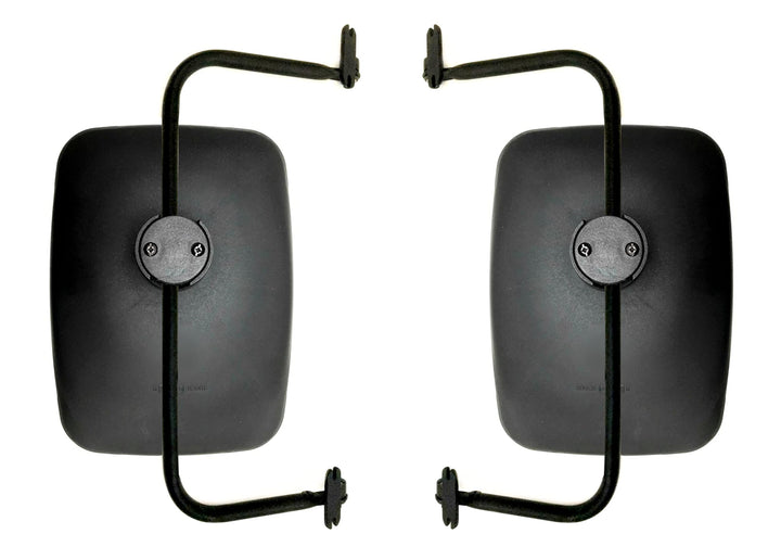 2x Aussenspiegel 330x240 mm ø14-30 E20 und Spiegelhalter für Traktoren NEW HOLLAND, URSUS, ZETOR, JD