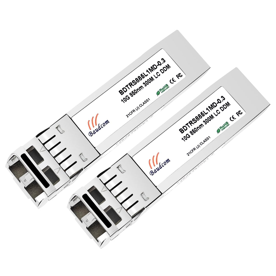 10Gb SFP SR Multimode 300 Meter LC bis 850 nm Modul, 10GBase-SR SFP+-Transceiver, kompatibel mit Cis