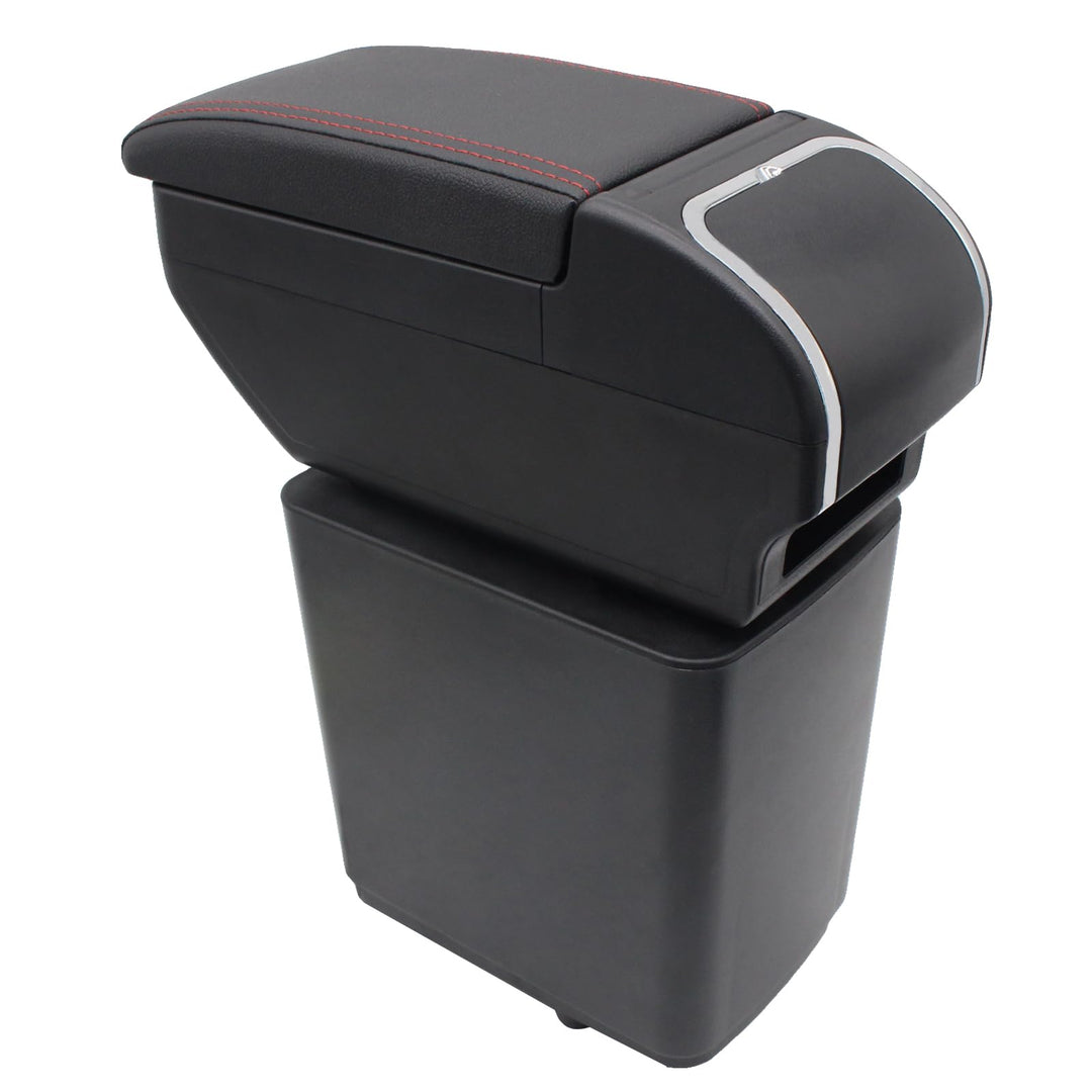 Doppelschicht Armlehne Box Für Citroen Berlingo 2010-2020 Mittelkonsole Aufbewahrungsbox mit Becherh