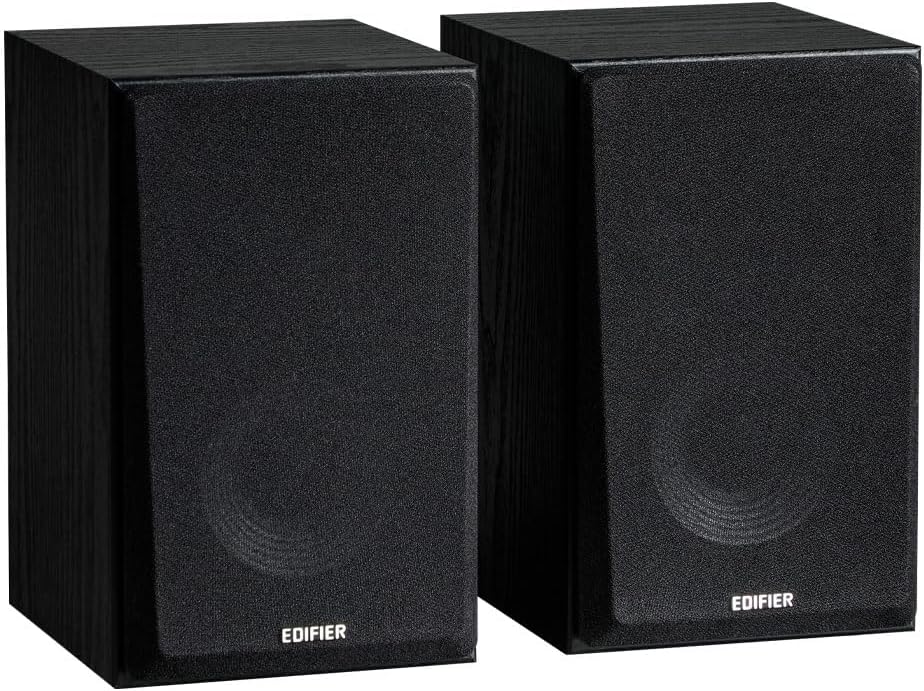 Edifier R990BT Bluetooth 5.4 Bücherregal-Lautsprecher, 2.0 Aktiv Multimedia Sprecher, 24W Ausgangsle