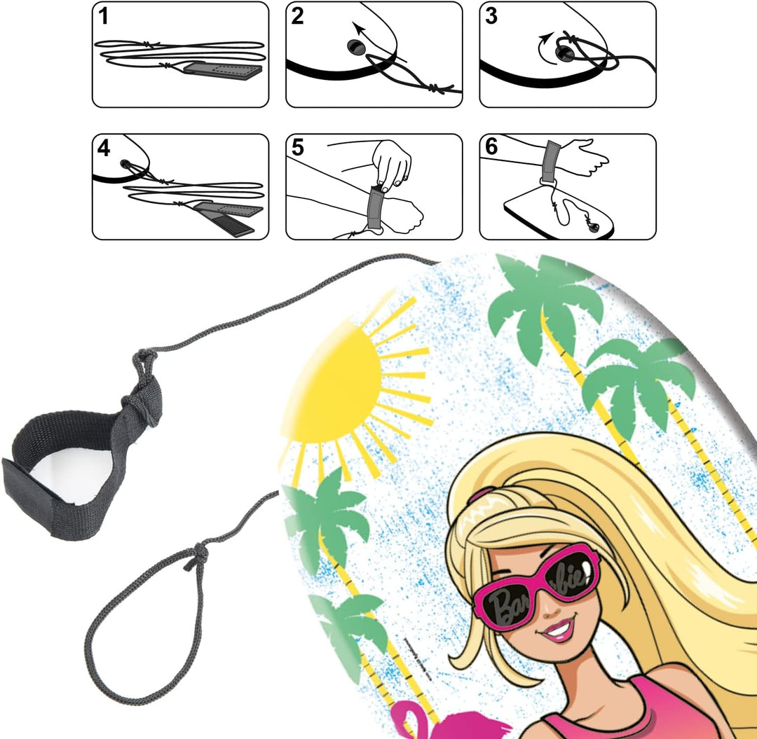 Mondo Toys - Barbie - Kinder Wasserspielzeuge BODY BOARD 94 BARBIE, BODY BOARD 94 BARBIE