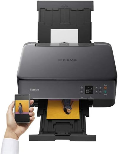 Canon PIXMA TS5350 Drucker Farbtintenstrahl Multifunktionsgerät DIN A4 (Scanner, Kopierer, OLED, 4.8