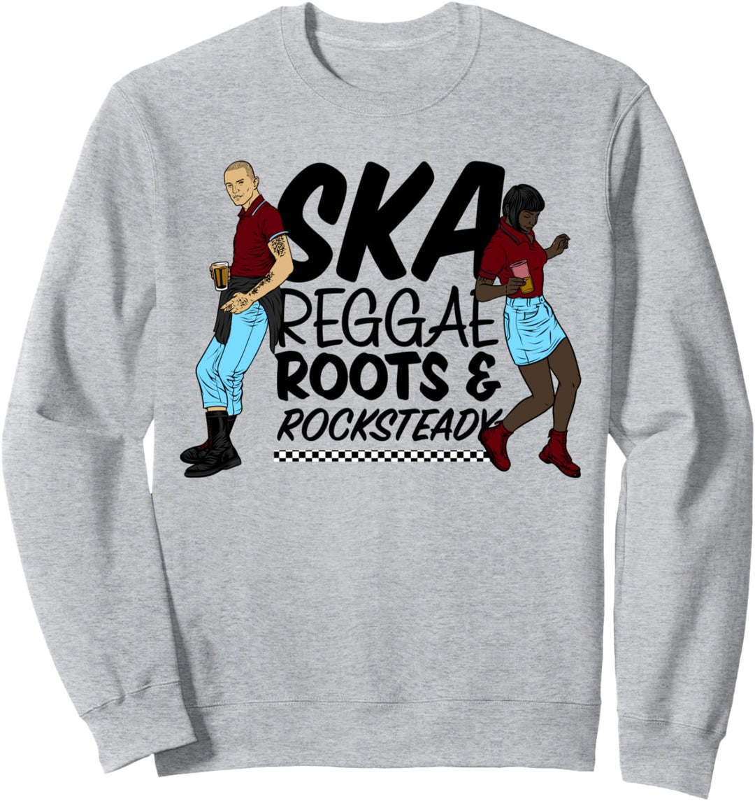 Trojan Skinhead Reggae Geschenk - Ska, Roots & Rocksteady Sweatshirt
