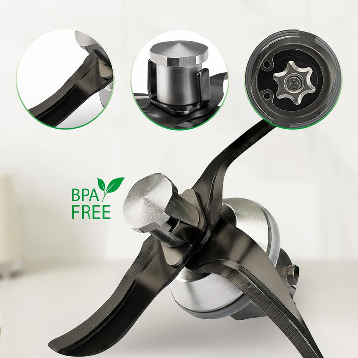 Titanstreichklinge Messer für Vorwerk Thermomix TM21 Küchenmaschine zubehör Titan TM21, Titan TM21