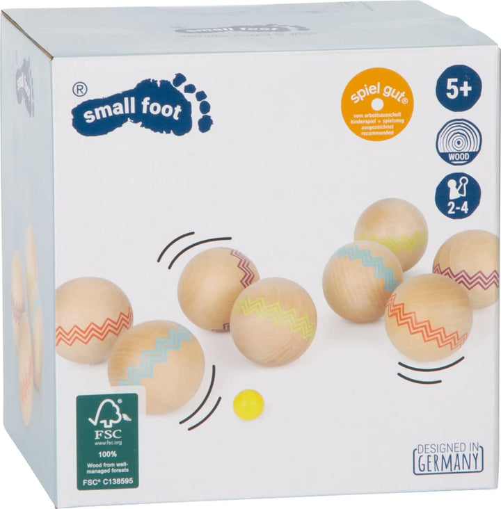 small foot Boule "Active" aus FSC® 100%-zertifiziertem Holz, Outdoor-Familienspiel, ab 5 Jahren, 120