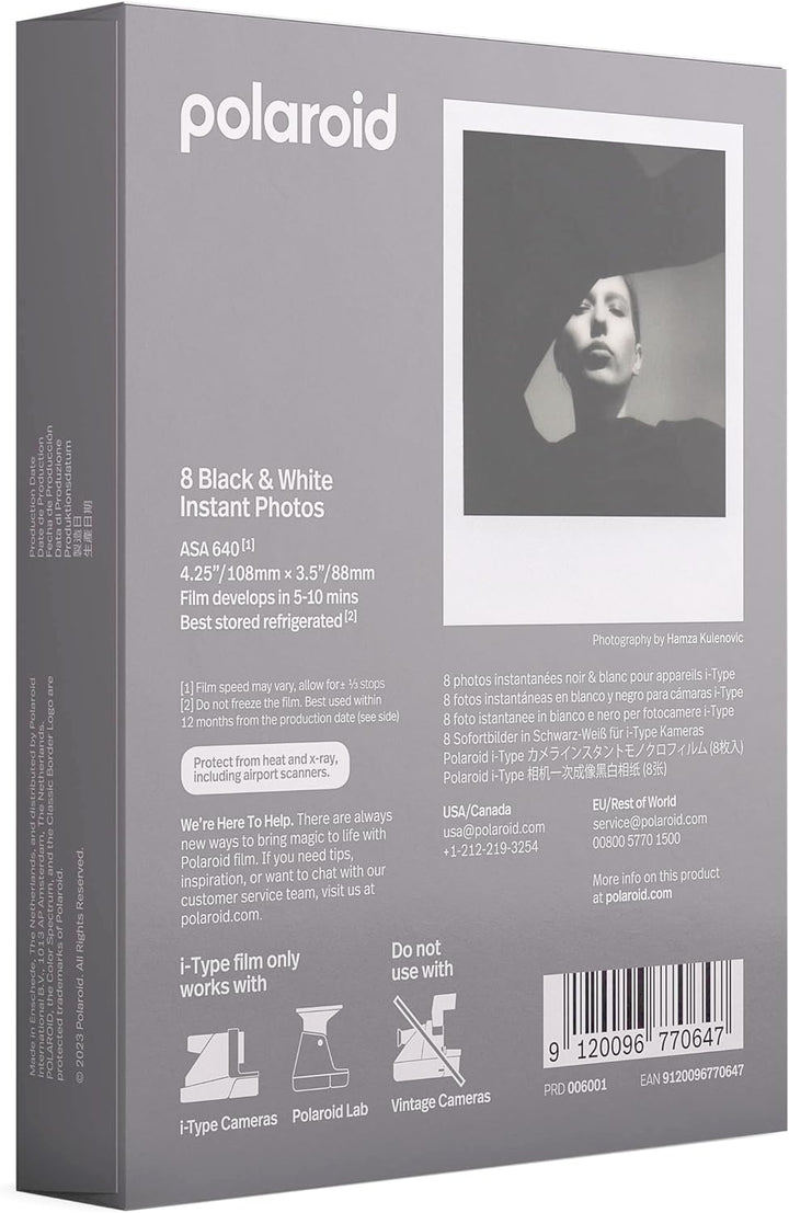 Polaroid Fotoalbum - Klein & B&W Film für i-Type