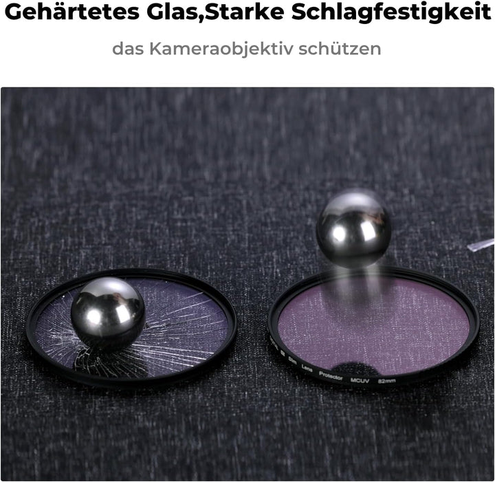 K&F Concept Nano X-Serie Slim MC UV Filter, UV Schutzfilter-52mm, 52mm
