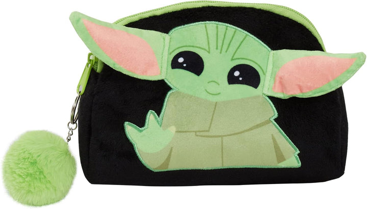 Mandalorian Kulturbeutel The Child Make Up Tasche Grogu Kosmetiktasche Star Wars Federmäppchen, mult