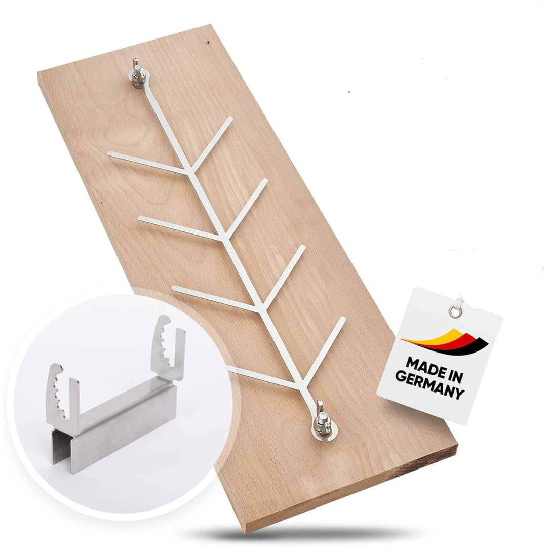 Flammlachsbrett, Räucherbrett, Flammlachs Brett aus dt. Buche. Geeignet für Feuerschalen,Outdoor Gri