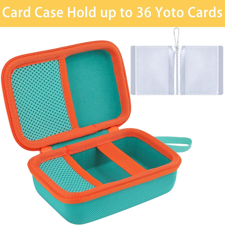 co2CREA Hartschalenkoffer kompatibel mit Yoto Mini 2024 Edition Kinder Audio Musik Player Kinder Lau
