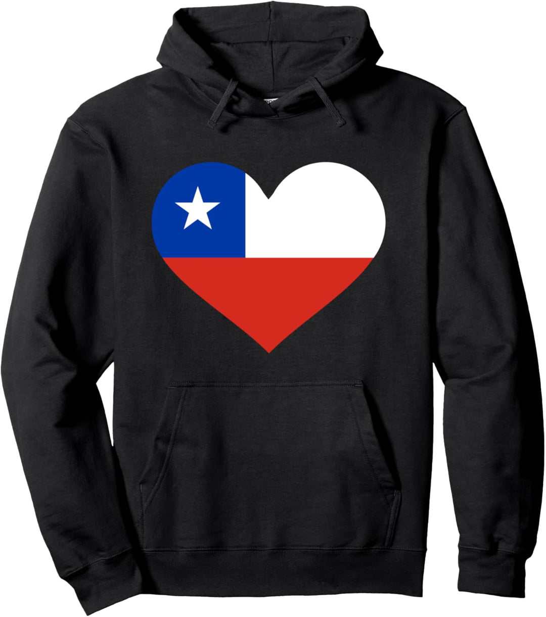 Chile Fahne Pullover Hoodie