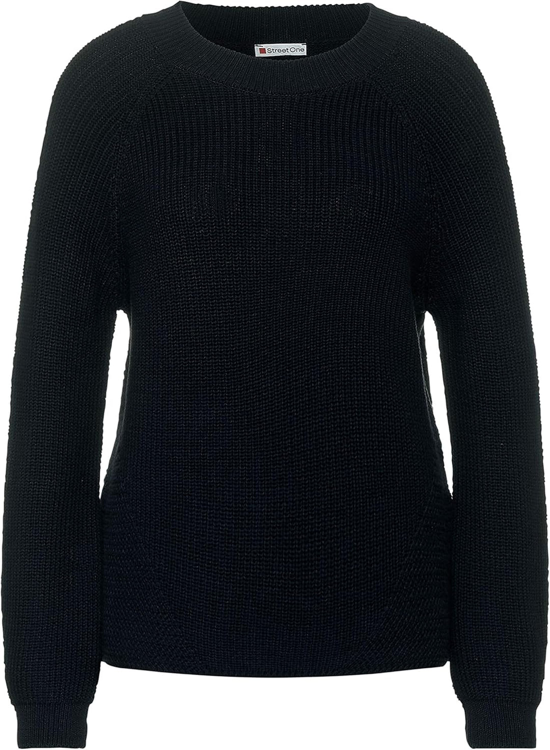 STREET ONE Damen Pullover 34 Dark Blue, 34 Dark Blue