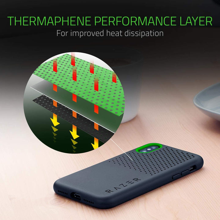 Razer Arctech Pro Mercury - for Apple iPhone XS Max (Schutzhülle mit Thermaphene Performance Technol