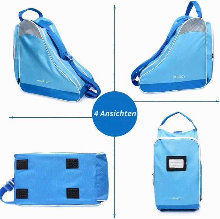 VENTCY Inliner Tasche, Skischuhtasche Tasche Kinder, Rollschuhe Tasche, Tasche für Inliner, Tasche S