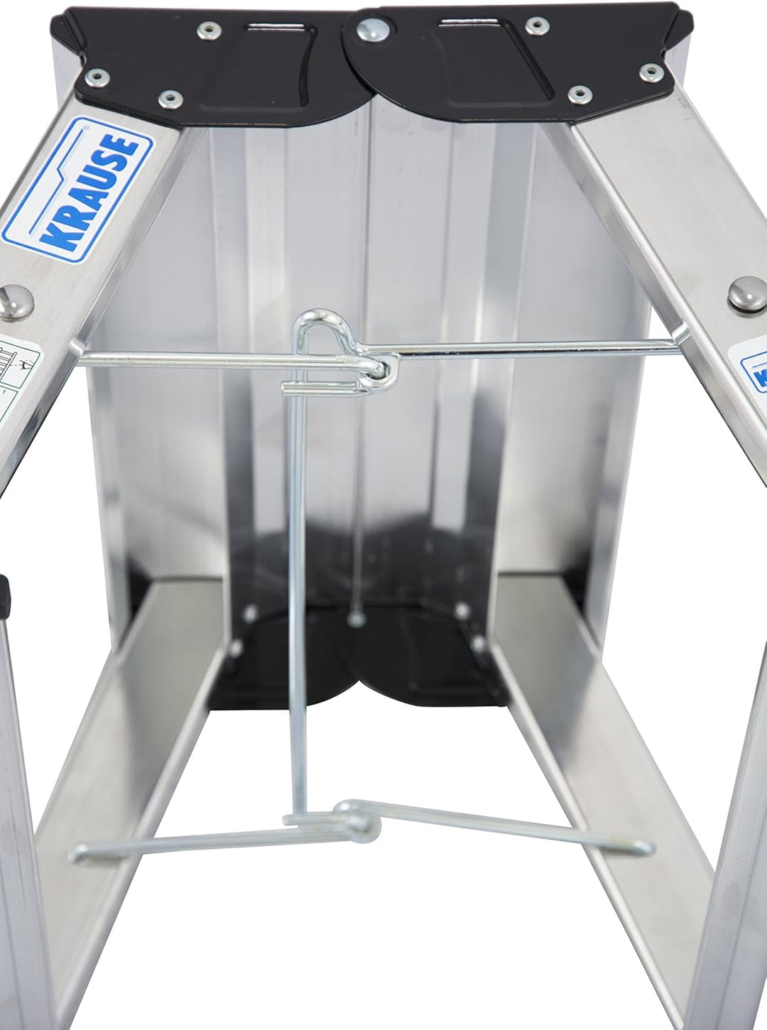 KRAUSE Doppel-Klapptritt Treppy, 2 x 2 Stufen, 130013