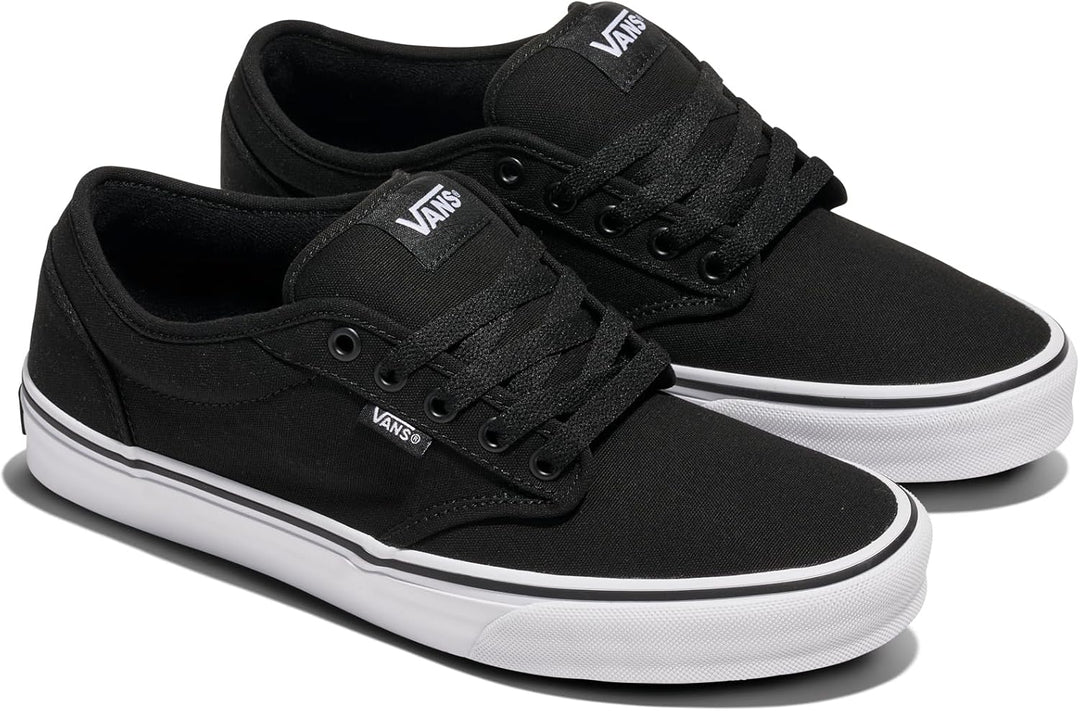 Vans Herren AtwoodSneaker 40 EU Canvas Black White, 40 EU Canvas Black White