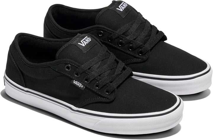Vans Herren AtwoodSneaker 40 EU Canvas Black White, 40 EU Canvas Black White