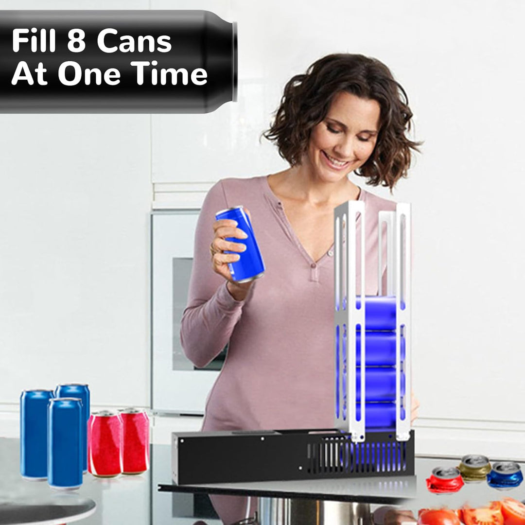 Elektrischer Dosenbrecher, Automatisches Recycling Von 6 oz bis 18 oz Aluminium-Metalldosen, Automat