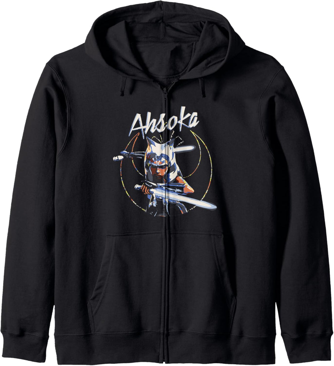 Star Wars: The Clone Wars Ahsoka Rebel Hero Rainbow Line Kapuzenjacke