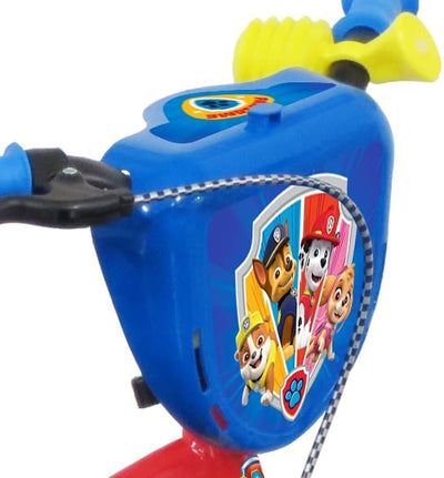 Vélo ATLAS Jungen 12 Zoll Paw Patrol Fahrrad mit 1 Bremse, rot, 12''