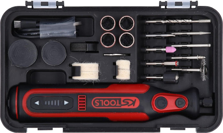 KS Tools 515.3990 eMONSTER Akku-Multifunktionswerkzeug-Satz mit 50 Zubehörteilen