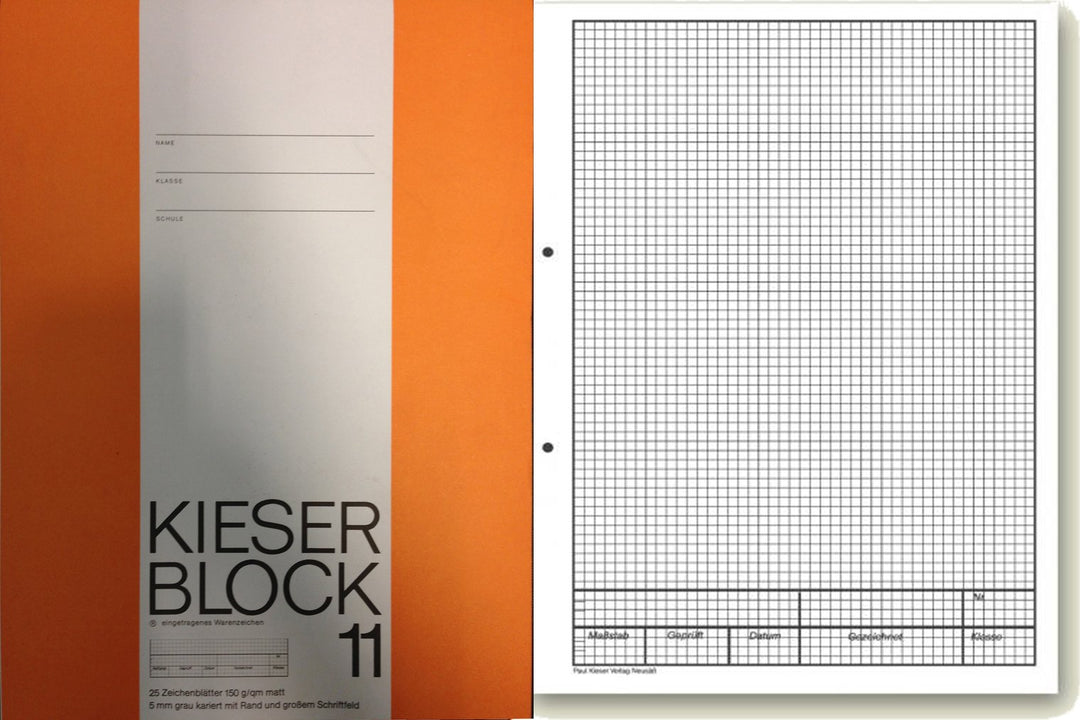 Brunnen Kieserblock | verschiedene Lineaturen und Verpackungseinheiten zur Auswahl (3, Lineatur 11 (