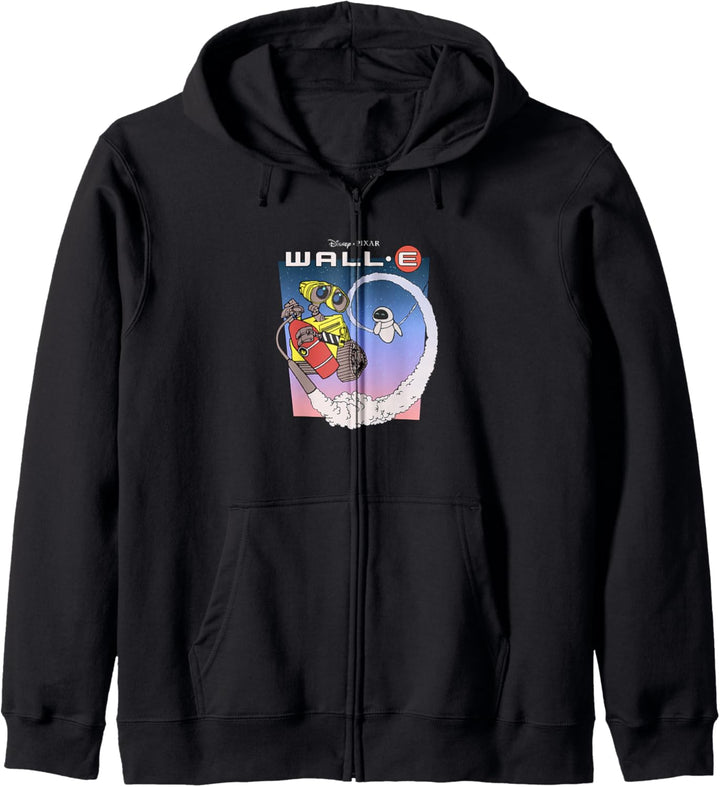Disney Pixar Wall-E Fly Eve Retro Distressed Kapuzenjacke