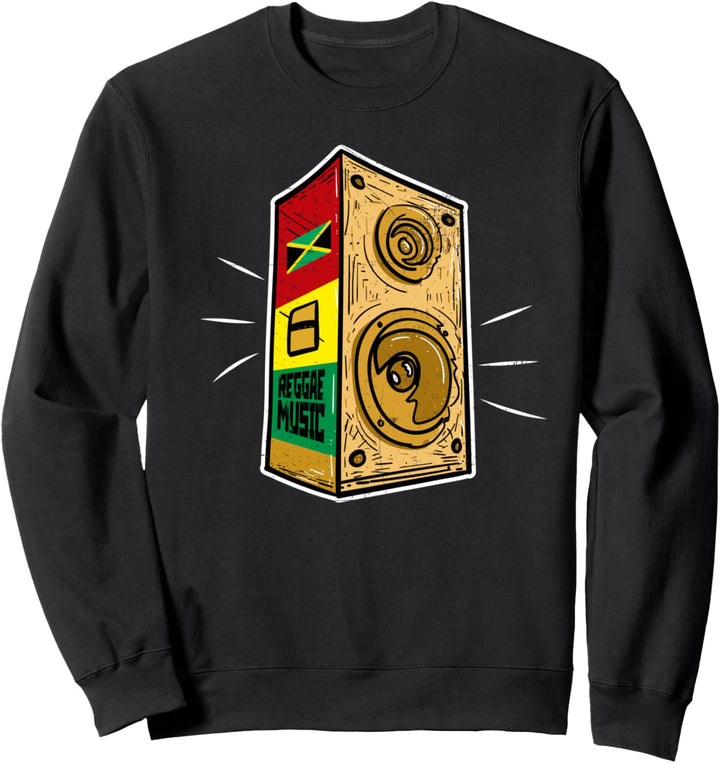 Reggae Music Jamaica Sound System Sweatshirt