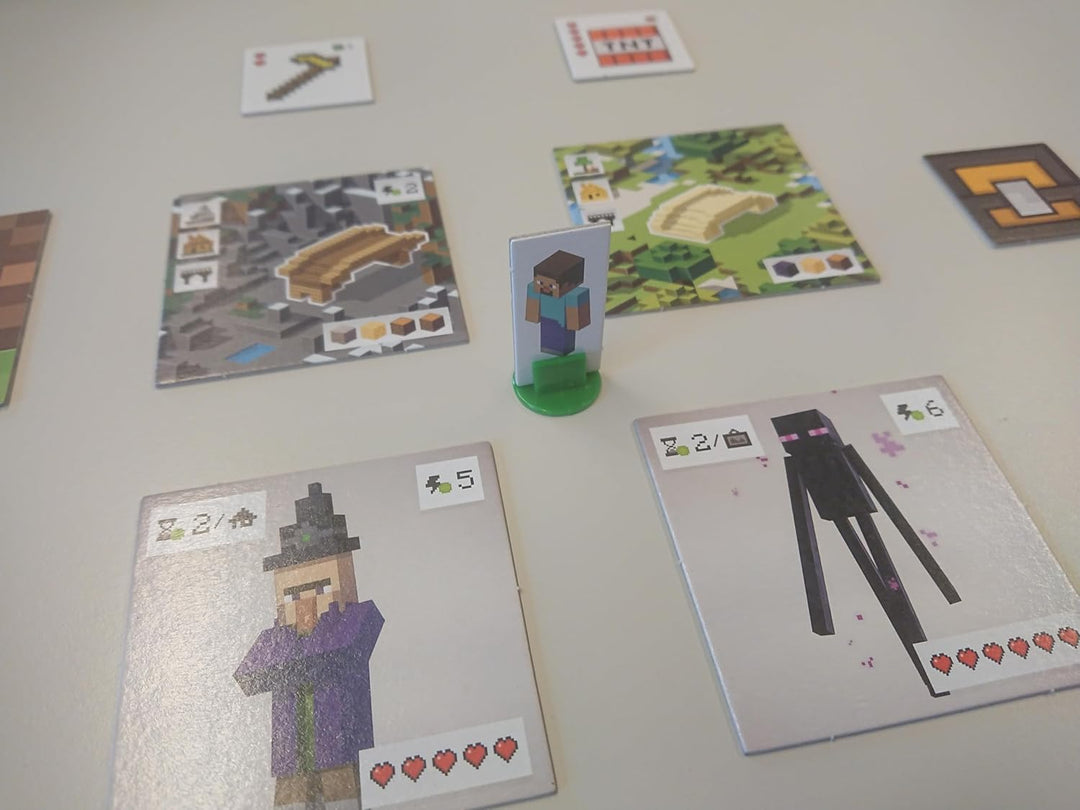 Ravensburger Familienspiel 26132 - Minecraft Builders & Biomes - Gesellschaftsspiel für Kinder und E