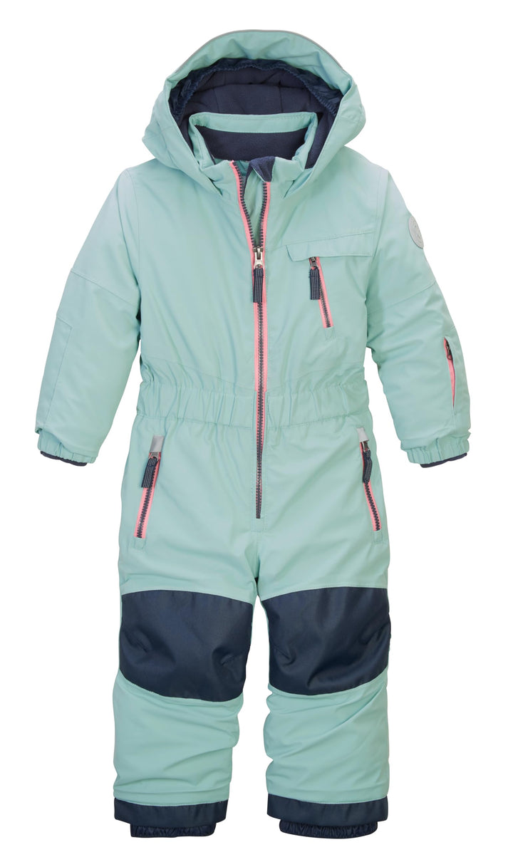 Killtec Unisex Fisw 31 Mns Onpc Skioverall/Schneeanzug mit Kapuze, wasserdicht 122-128 stahlmint, 12