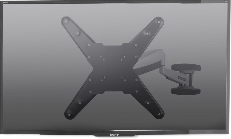 StarTech.com Staffa per TV a parete, Supporto per TV VESA orientabile, Braccio per display da 23 a 5